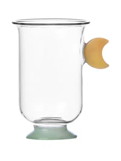 Ichendorf Milano Sogni D'oriente Moon-handle Glass Mug In White