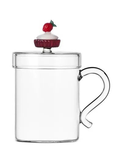 Ichendorf Milano Strawberry Cake-detail Mug In Transparent