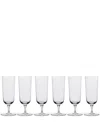 Ichendorf Milano Venezia Flute Glasses In Weiss