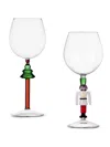 Ichendorf Milano Woodland Tales Glasses (set Of Two) In Multi