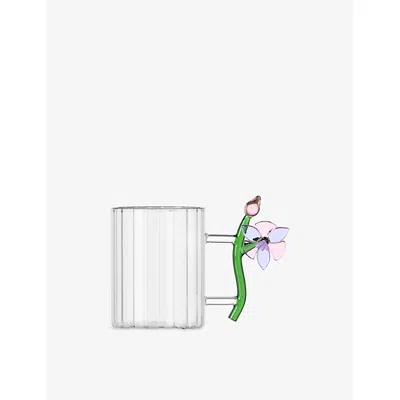 Ichendorf Orchid Optic Glass Mug In Multi