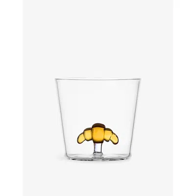 Ichendorf Multicolor Patisserie Croissant Borosilicate-glass Tumbler