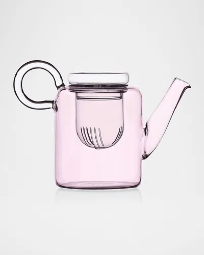 Ichendorf Piuma Large Teapot, 24 Oz. In Pink