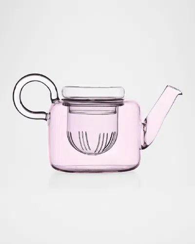 Ichendorf Piuma Small Teapot, 20 Oz. In Pink