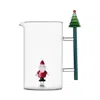Ichendorf Christmas Tales Santa Claus And Christmas Tree Glass Jug In Multi