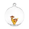 Ichendorf Standing Fawn Glass Ornament In Multi