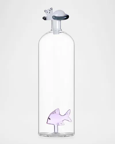 Ichendorf Tabby Cat Fish & Cat Bottle, 38.9 oz
