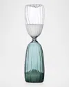 Ichendorf Times 15-minute Hourglass In Clear/dark Green