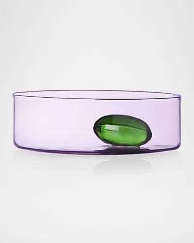 Ichendorf Travasi Little Bowl With Green Olive In Pink