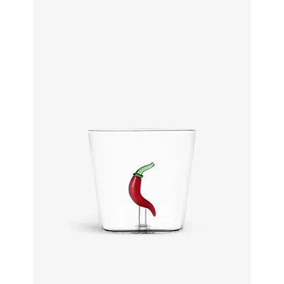 Ichendorf Vegetables Chili Pepper Borosilicate-glass Tumbler In White