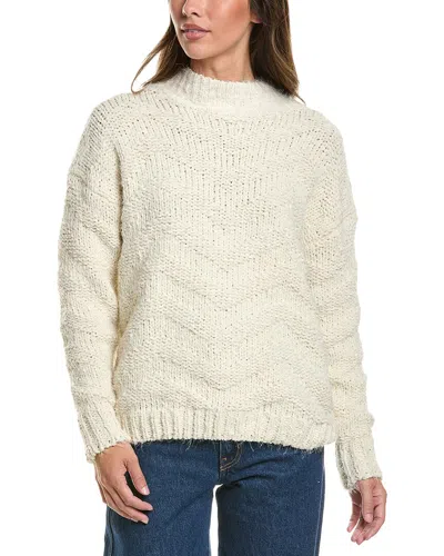 Ichi Adeline Sweater In White