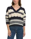 Ichi Astra Sweater In Blue