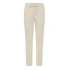 Ichi Allover Print Straight Leg Denim Pants In Neutral