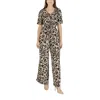 Ichi Beige Viscose Jumpsuit In Brown