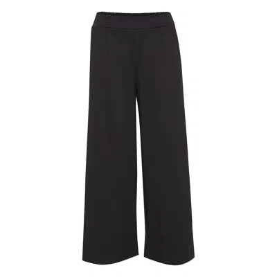 Ichi Recycled Polyester Jeans & Women's Pant In Black