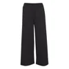 Ichi Black Recycled Polyester Pant In Black