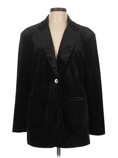 Ichi Blazer Jacket In Black