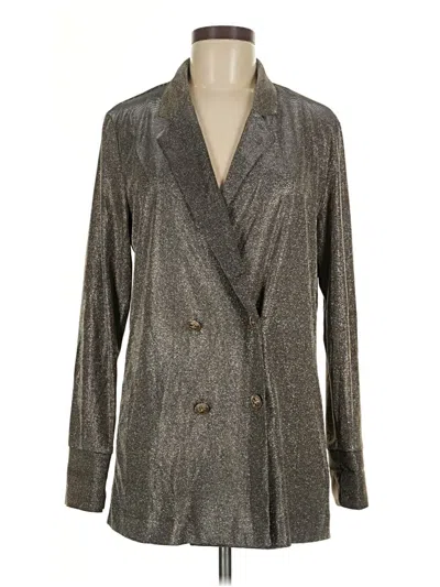 Pre-owned Ichi Blazer Jacket In Gold