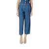Ichi Blue Cotton Jeans Denim In Blue