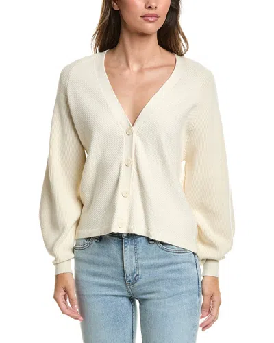 Ichi Boston Cardigan In White