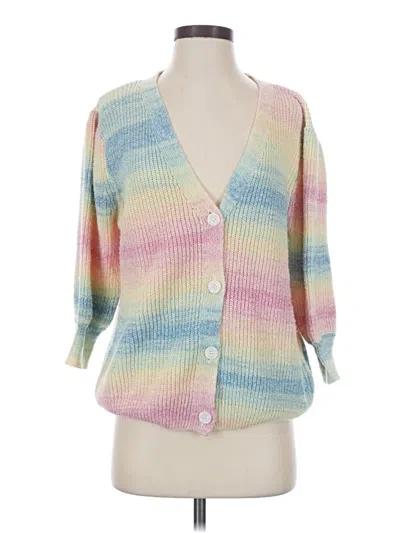 Pre-owned Ichi Cardigan Sweater In Pink