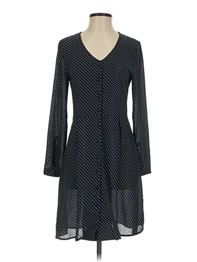 Pre-owned Ichi Casual Dress In Black