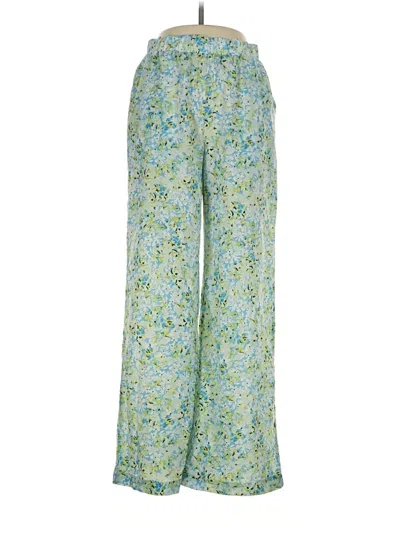Pre-owned Ichi Casual Pants In Green
