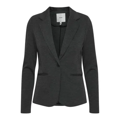 Ichi Polyester Suits & Women's Blazer In Gray
