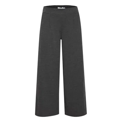 Ichi Recycled Polyester Jeans & Women's Pant In Gray
