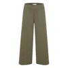 Ichi Green Recycled Polyester Jeans & Pant In Green