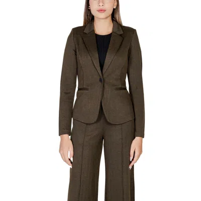 Ichi Polyester Suits & Women's Blazer In Green