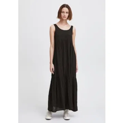 Ichi Iafoxa Maxi Dress In Black