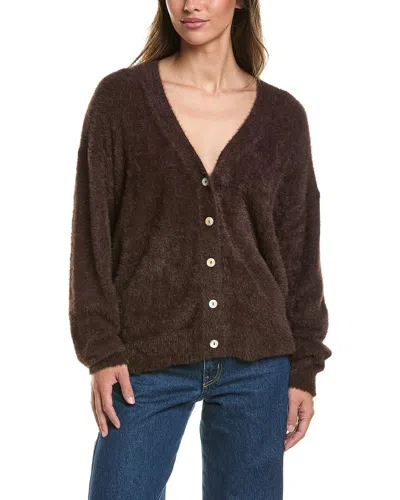 Ichi Ihbrula Cardigan In Brown