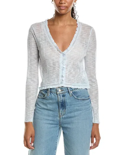Ichi Ihbulac Cardigan In Blue