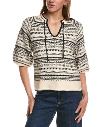 Ichi Ihchany Sweater Top In Animal Print
