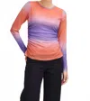 Ichi Ihista T-shirt In Multi In Purple