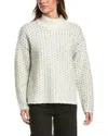 Ichi Ihkamara Alpaca-blend Sweater In White