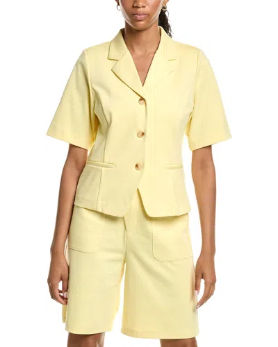 Ichi Ihkate Trend Jacket In Yellow