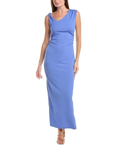 Ichi Ihkatine Maxi Dress In Blue