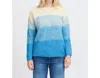 Ichi Ihlevone Sweater In Strong Blue In Multi