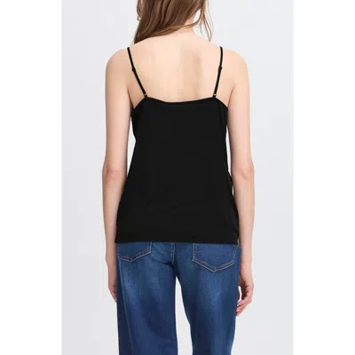 Ichi Ihlike Top In Black