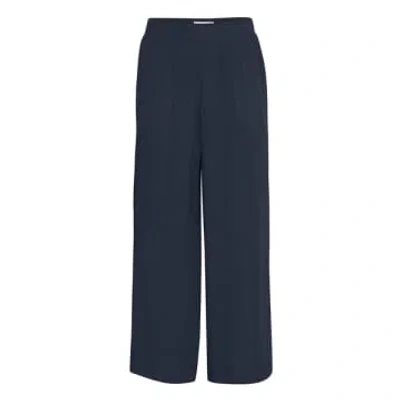 Ichi Ihmarrakech Total Eclipse Trousers In Blue