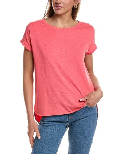Ichi Ihrebel High-low T-shirt In Pink