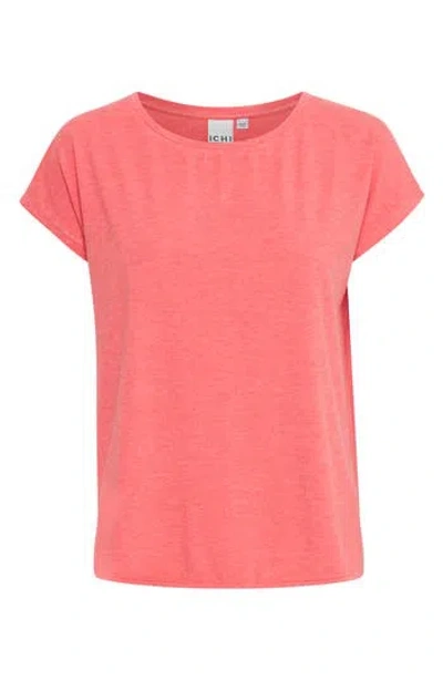 Ichi Ihrebel Short Sleeve Tee In Orange