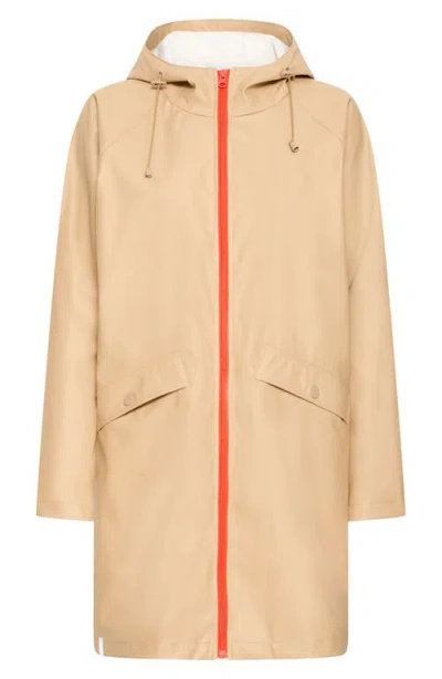 Ichi Ihtazi Ja4 Rain Jacket In Nude