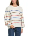 Ichi Kamara Alpaca-blend Sweater In White