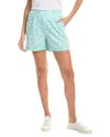 Ichi Kate Print Short In Blue