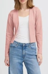Ichi Kate Short Blazer In Pink