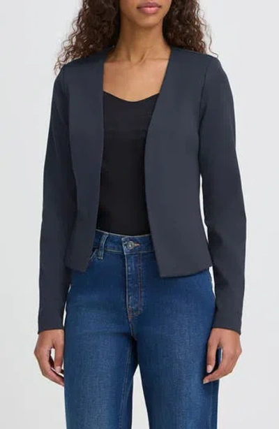 Ichi Kate Short Blazer In Black