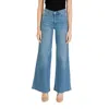Ichi Light Blue Cotton Bootcut Jean In Blue